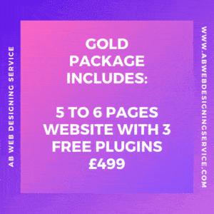 GOLD PACKAGE / AB WEB DESIGNING SERVICE