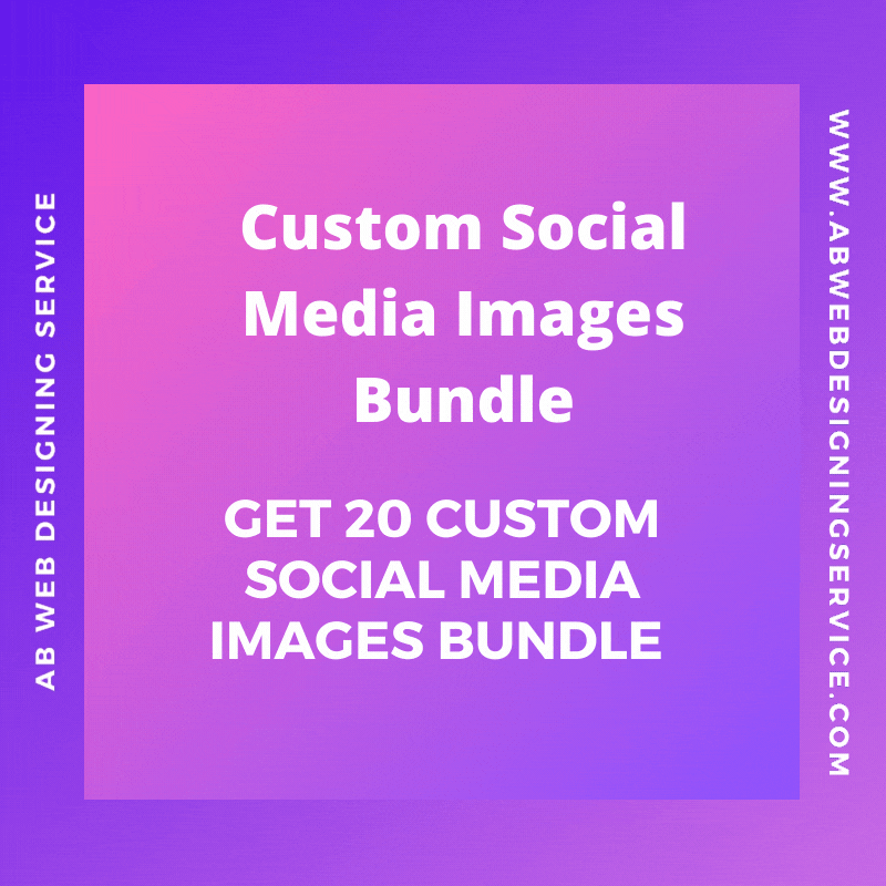Get Custom Social Media Images Bundle