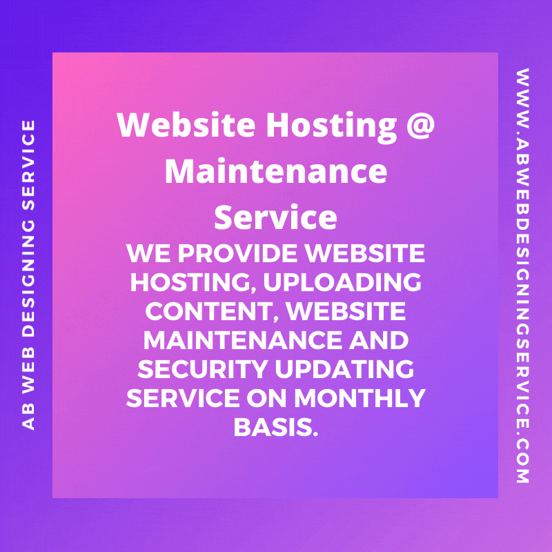 ABWDS Website Hosting @ Maintenance Service